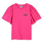 Effen T-shirt met korte mouwen KENZO KIDS 
                    GIRL