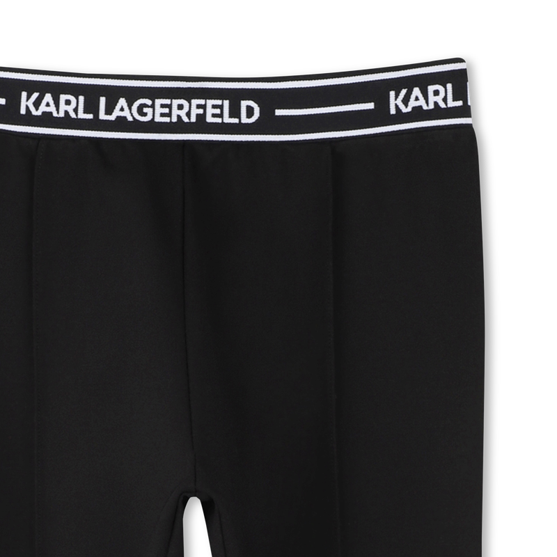 Legging en jacquard KARL LAGERFELD KIDS 
                        FILLE