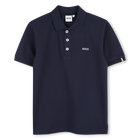Polo manches courtes, BLEU CARGO, hi-res