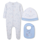 Set pyjama, slabbetje en muts KENZO KIDS 
                    JONGEN