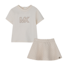 T-shirt en rok set MICHAEL KORS 
                    GIRL