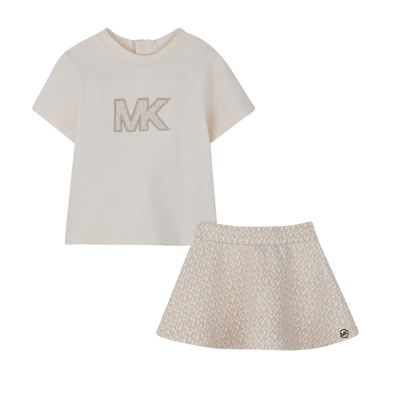 ENSEMBLE T-SHIRT ET JUPE MICHAEL KORS 
                        FILLE
