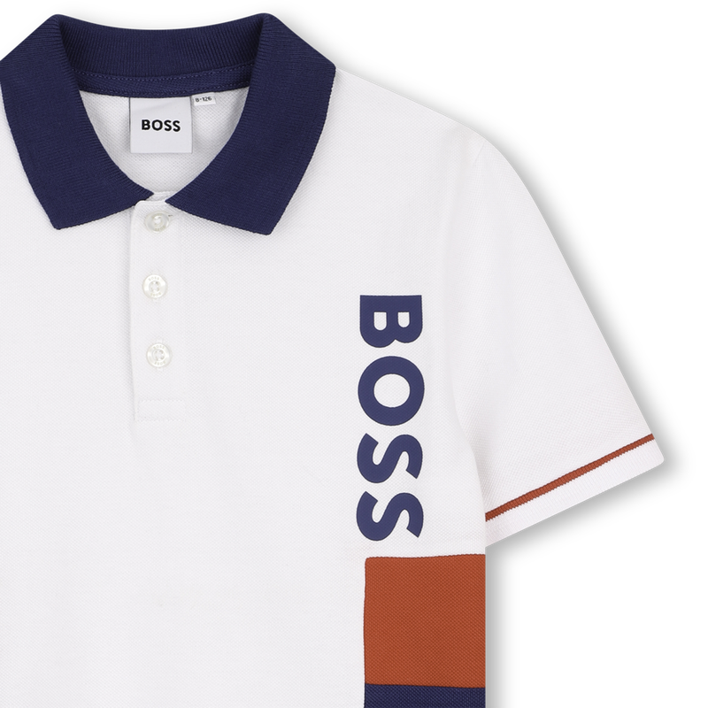 POLO MANCHES COURTES BOSS 
                        GARCON