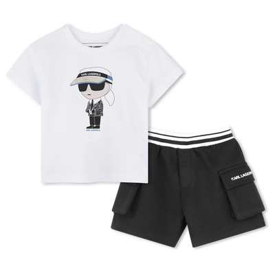 T-SHIRT+SHORT KARL LAGERFELD KIDS BOY