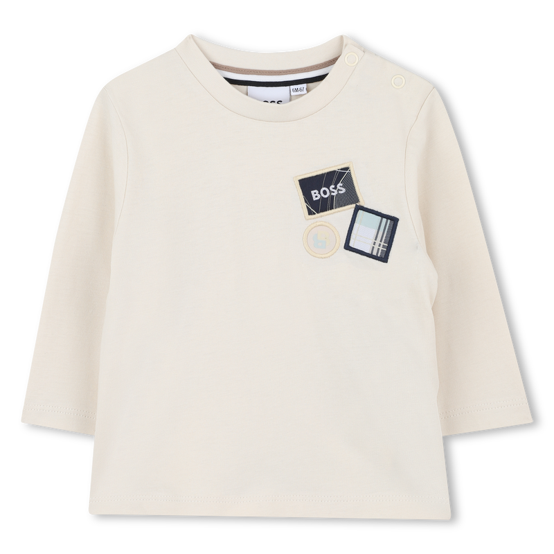 T-shirt met lange mouwen BOSS 
                        BOY