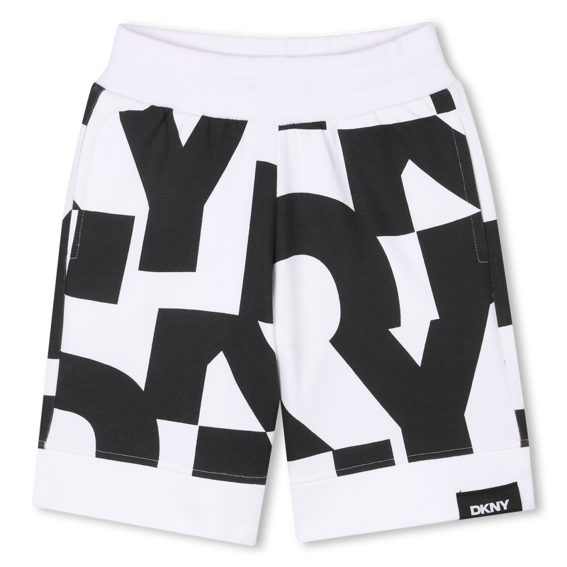 Bermuda en coton molletonn&eacute; DKNY 
                        UNISEXE