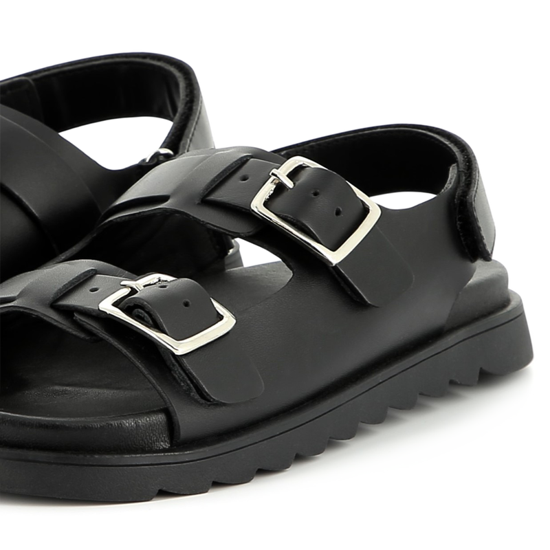 Sandales en cuir &agrave; boucle MARC JACOBS 
                        GARCON