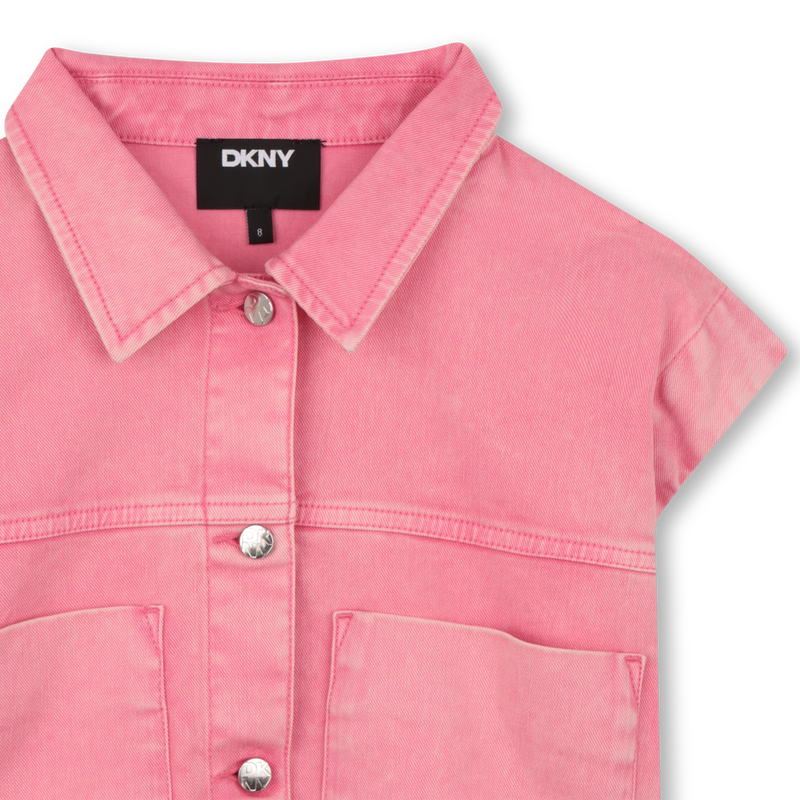 2-IN-1 JASSEN MET AFNEEMBARE MOUWEN DKNY 
                        GIRL
