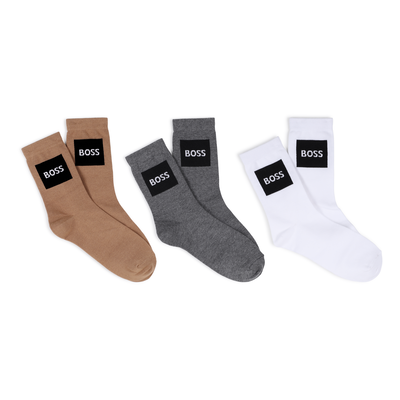 LOT DE 3 PAIRES DE CHAUSSETTES BOSS GARCON