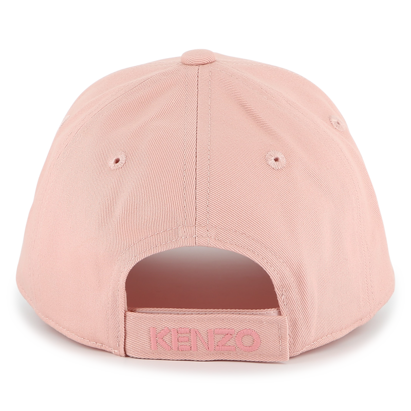 Casquette brod&eacute;e en coton KENZO KIDS 
                        UNISEXE