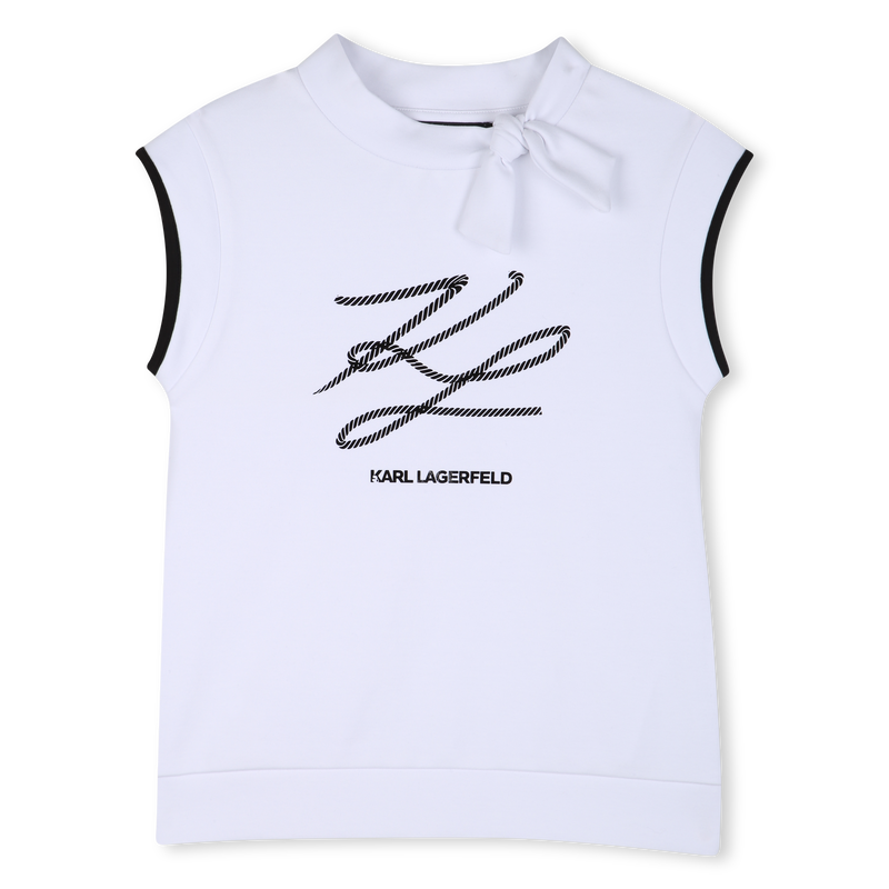 T-SHIRT MANCHES COURTES KARL LAGERFELD KIDS 
                        FILLE