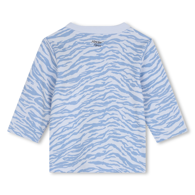 Katoenen T-shirt en tuinbroek KENZO KIDS 
                        BOY