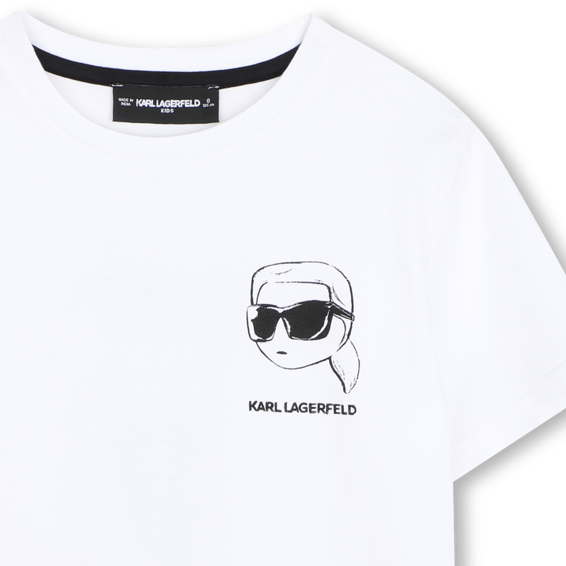 Tee-shirt manches courtes KARL LAGERFELD KIDS 
                        GARCON