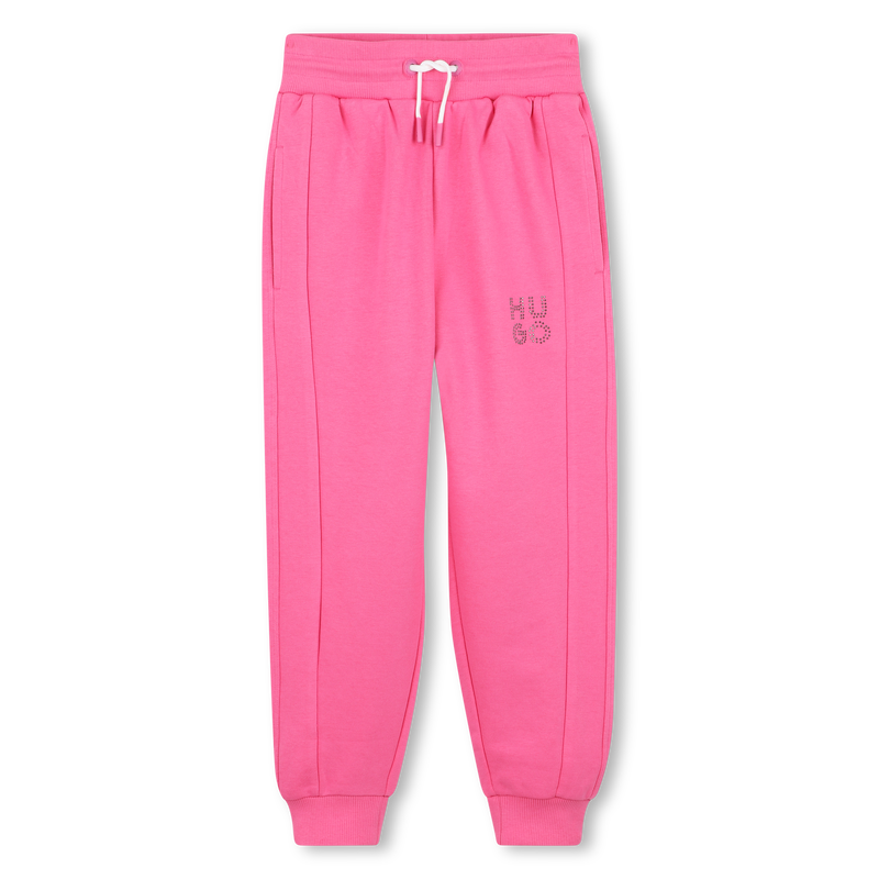 Fleece joggingbroek HUGO 
                        GIRL