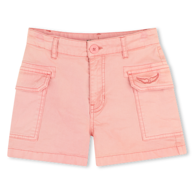 Short brod&eacute; et d&eacute;lav&eacute; ZADIG VOLTAIRE FILLE