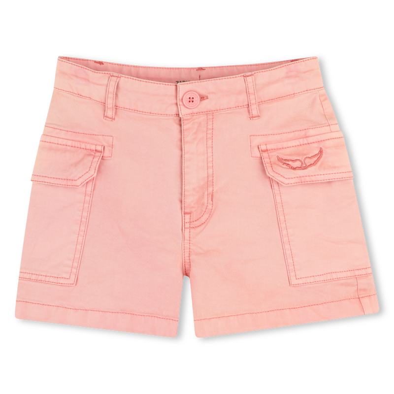 Short brod&eacute; et d&eacute;lav&eacute; ZADIG VOLTAIRE 
                        FILLE