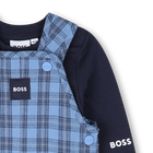 Ensemble salopette et tee-shirt BOSS 
                    GARCON