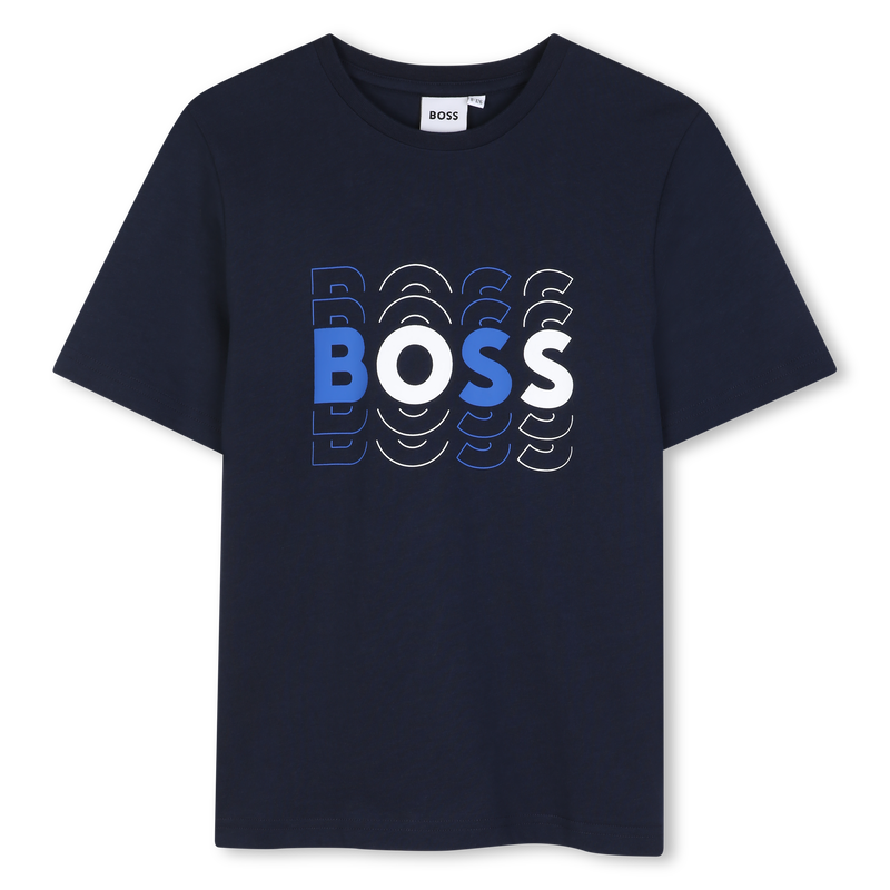 ENSEMBLE T-SHIRT + BERMUDA BOSS 
                        GARCON