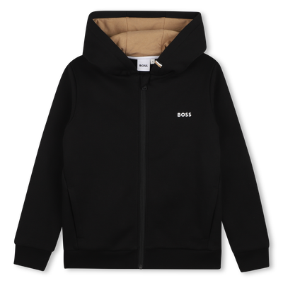 Cardigan &agrave; capuche BOSS GARCON
