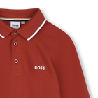 Polo manches longues BOSS 
                    GARCON