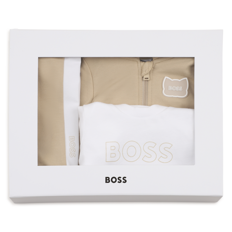 ENSEMBLE CARDIGAN + PANTALON + T-SHIRT BOSS 
                        GARCON