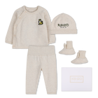Set van trui, broek, muts en sokken KENZO KIDS 
                    UNISEX