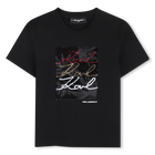 T-shirt met korte mouwen KARL LAGERFELD KIDS 
                    GIRL