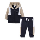 Ensemble cardigan et pantalon, BLEU CARGO, hi-res