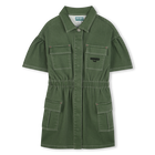 Katoenen safari-jurk KENZO KIDS 
                    GIRL