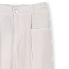 Pantalon &eacute;vas&eacute; en popeline KENZO KIDS 
                    FILLE