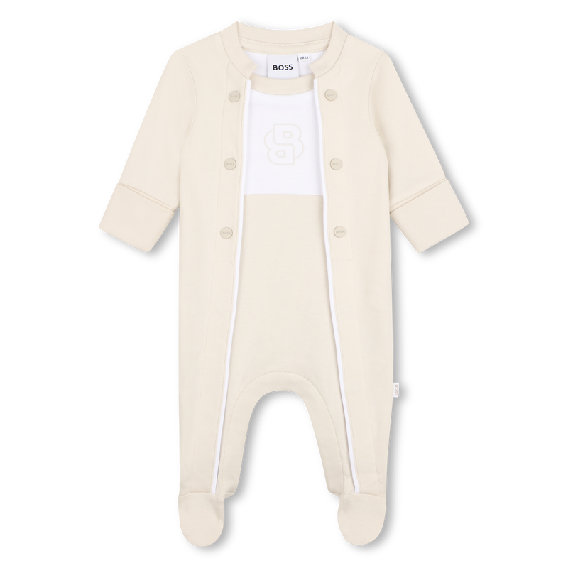 PYJAMA MET DRUKKNOOPSLUITING BOSS 
                        BOY