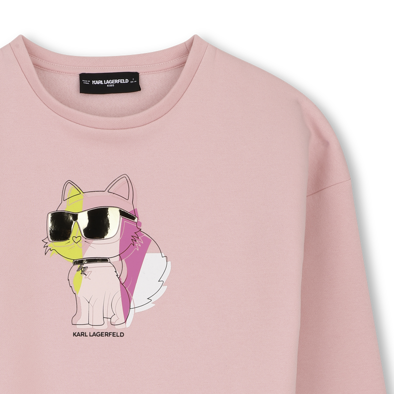Sweatshirt KARL LAGERFELD KIDS 
                        MEISJE