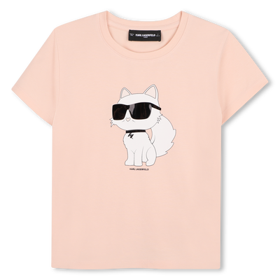 Tee-shirt manches courtes KARL LAGERFELD KIDS FILLE
