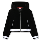 Cardigan &agrave; capuche HUGO 
                    FILLE