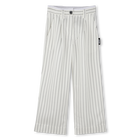Wijde broek met streepjes DKNY 
                    GIRL