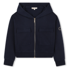 Vest met capuchon, MARINE, hi-res