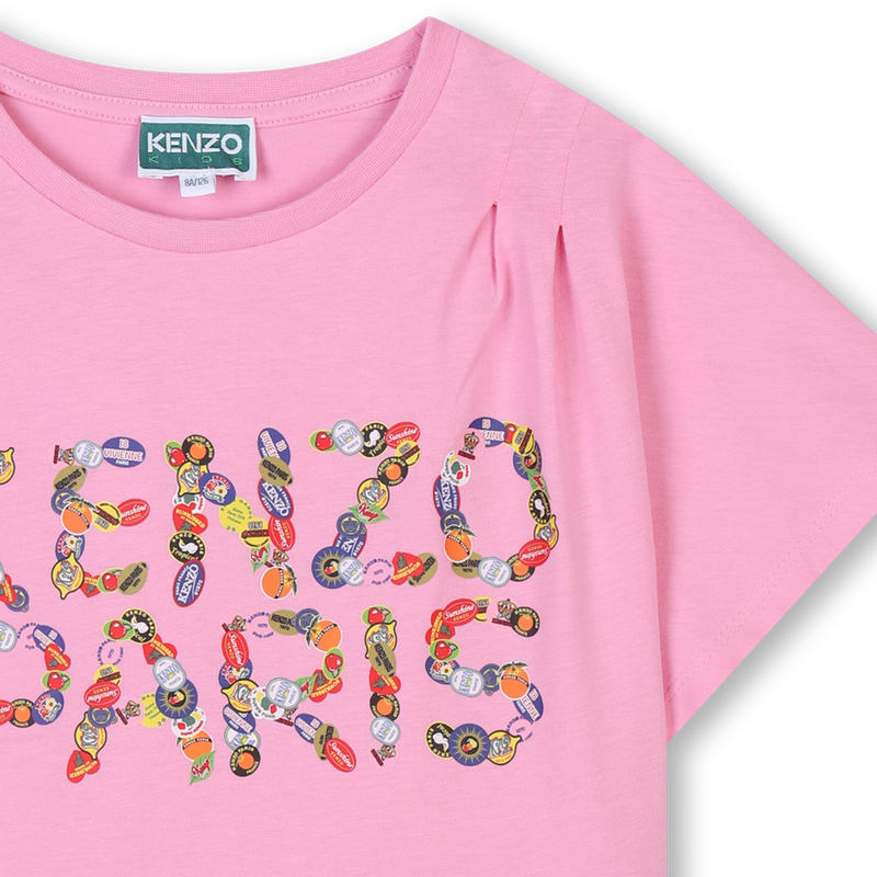 T-shirt &agrave; manches courtes KENZO KIDS 
                        FILLE