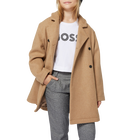 Katoenen broek met plooitjes BOSS 
                    GIRL