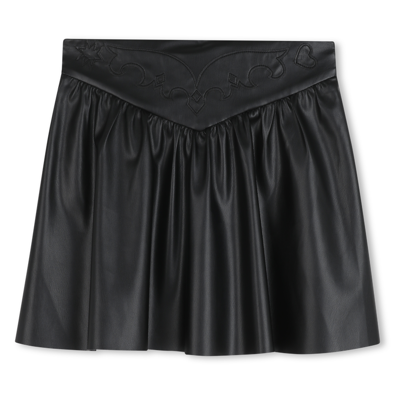 Jupe courte simili brod&eacute;e ZADIG & VOLTAIRE 
                        FILLE