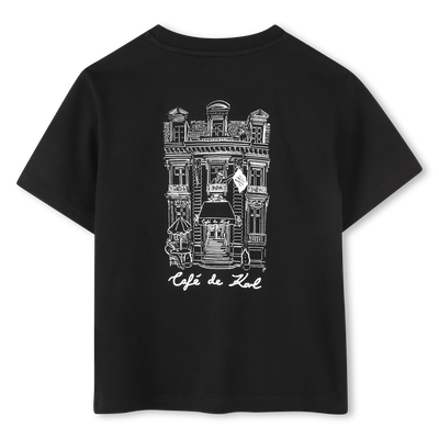 T-shirt met korte mouwen KARL LAGERFELD KIDS BOY