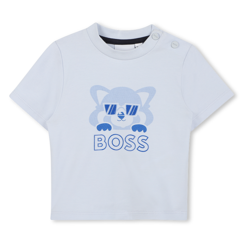 T-shirt imprim&eacute; et short BOSS 
                        GARCON