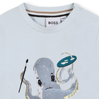 T-shirt &agrave; manches longues BOSS 
                    GARCON