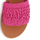 Claquettes en tressage CHLOE 
                    FILLE