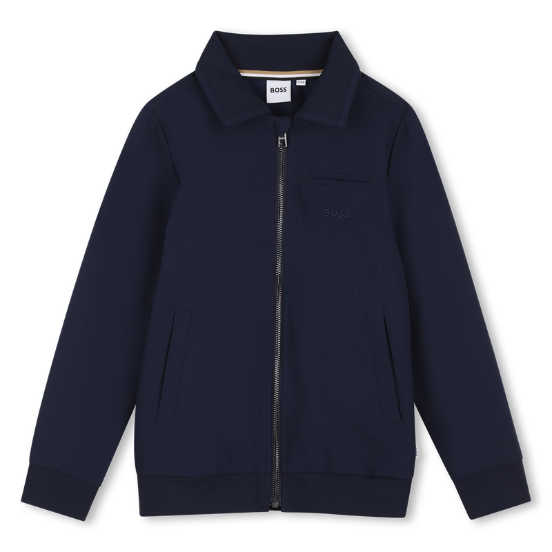 Synthetische stoffen cardigan BOSS 
                        BOY