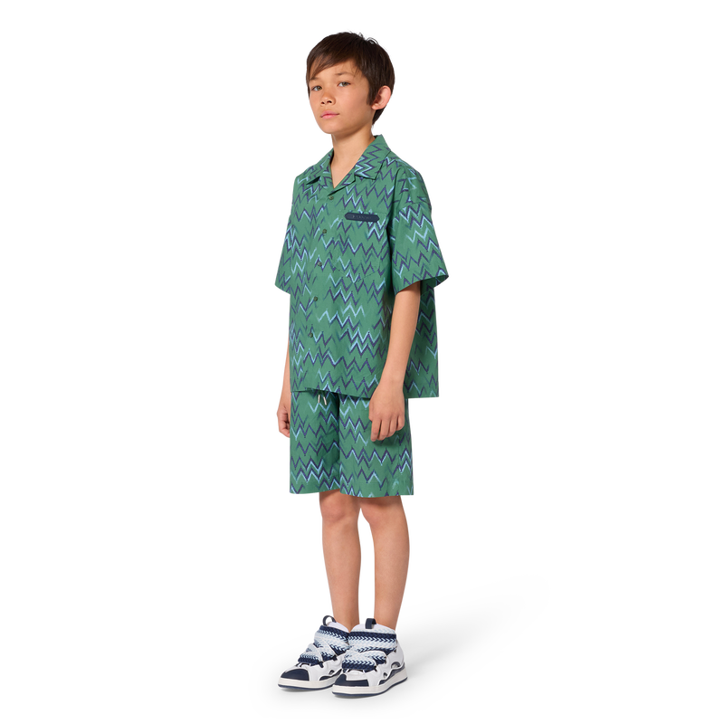 OVERHEMD MET KORTE MOUWEN LANVIN 
                        BOY