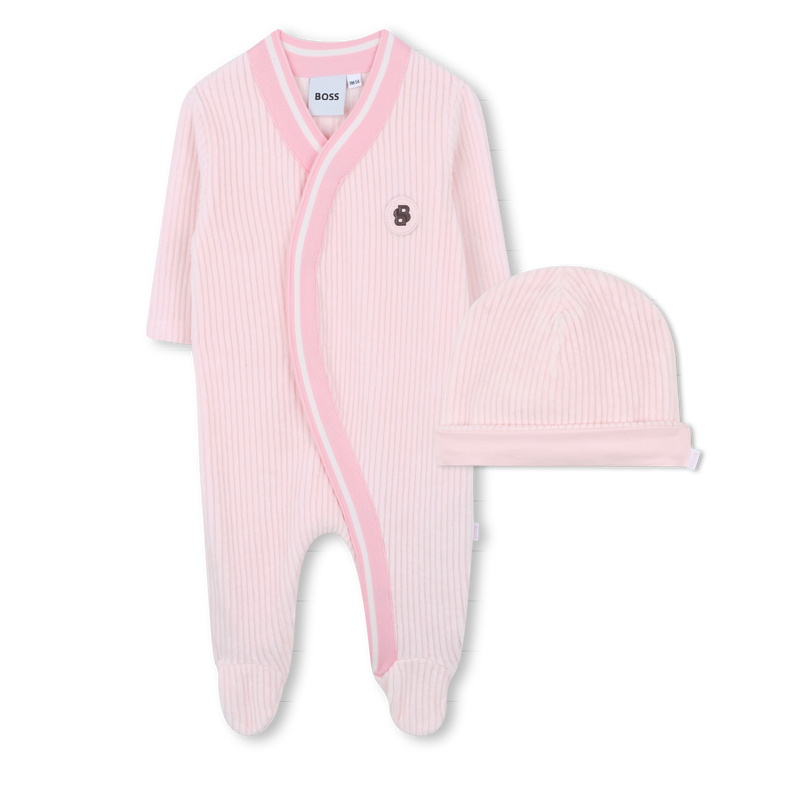 Ensemble pyjama et bonnet BOSS 
                        FILLE