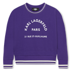 Sweatshirt met print KARL LAGERFELD KIDS 
                    GIRL