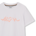 Tee-shirt manches courtes BOSS 
                    FILLE