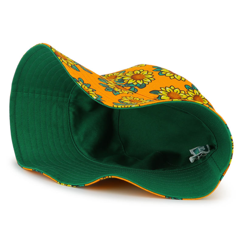 Bob r&eacute;versible en coton KENZO KIDS 
                        UNISEXE