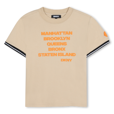 TEE-SHIRT MANCHES COURTES DKNY GARCON